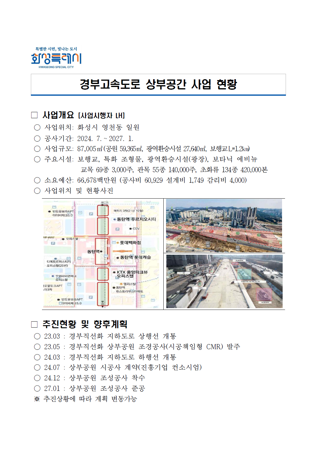 경부고속도로 상부공원